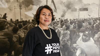Founder of the Women’s Institute Foundation, Valentina Sagala, in Jakarta, June 1.
TEMPO/Febri Angga Palguna
