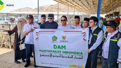 Daging kambing dam jemaah haji Indonesia akan disalurkan ke wilayah 3T.