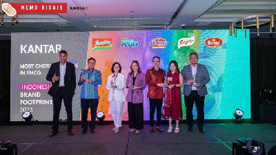 Brand Footprint Indonesia 2023 memuat peringkat 100 produk yang paling banyak dipilih konsumen.