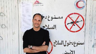 Presiden MSF Dr. Christos Christou saat di Yaman/Majd Aljunaid/MSF