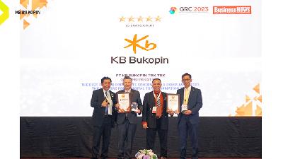 Penghargaan sebagai bukti komitmen KB Bukopin dalam menjunjung tinggi prinsip-prinsip tata kelola perusahaan yang baik.