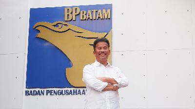 Kepala Badan Pengusahaan  Batam Muhammad Rudi di Batam, 15 September 2023/Tempo/Yogi Eka Sahputra