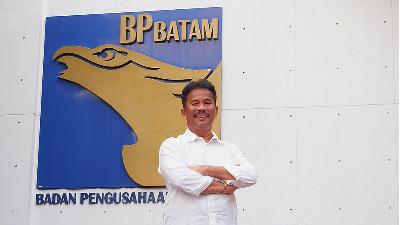 Batam Development Authority (BP Batam) Chairman Muhammad Rudi in Batam, September 15. 
Tempo/Yogi Eka Saputra
