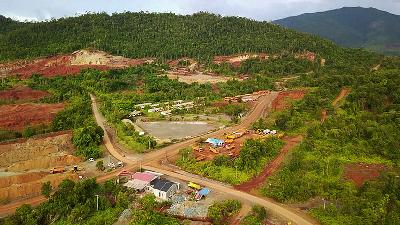 Citra Lampia Mandiri’s concession at Harapan village, East Luwu Regency, South Sulawesi, March 23/Tempo/Didit Hariyadi
