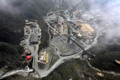 Pengolahan mineral PT Freeport Indonesia di Tembagapura, Papua. ANTARA/Puspa Perwitasari