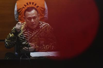 Ketua Komisi Pemberantasan Korupsi (KPK) Firli Bahuri di Jakarta, 18 November 2021. TEMPO/Imam Sukamto