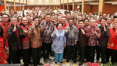 Presiden RI kelima, Megawati Soekarnoputri berpesan setiap orang berani mengungkap kebenaran. Bangga menjadi orang Indonesia.