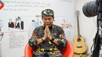 Gubernur Kalimantan Utara Zainal Arifin Paliwang