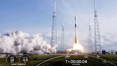 Peluncuran satelt SATRIA 1, di Florida, Amerika Serikat, Juni 2023/Youtube Presiden Joko Widodo