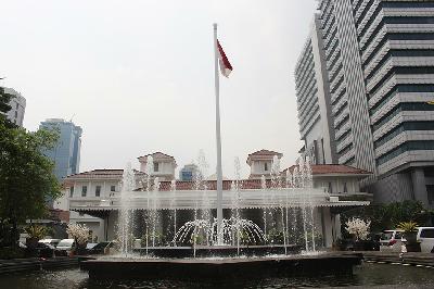 Balai Kota DKI Jakarta doi Gambir, Jakarta. TEMPO/Magang/Wildan Aulia Rahman

