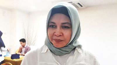 Direktur Jenderal Pengelolaan DAS dan Rehabilitasi Hutan (PDASRH) KLHK Dyah Murtiningsih/Antara/Muhammad Zulfikar