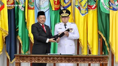Adhy Karyono dilantik pada Jumat, 16 Februari 2024 oleh Menteri Dalam Negeri, Tito Karnavian, sebagai Pj Gubernur Jawa Timur di kantor Kementerian Dalam Negeri Jakarta.
