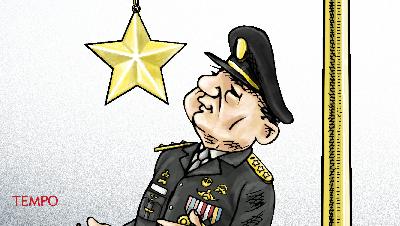 RISING RICE, FALLING STAR. Cartoon/Yuyun Nurrachman