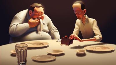 Utak-atik Anggaran Makan Siang. Ilustrasi TEMPO/Kendra Paramita