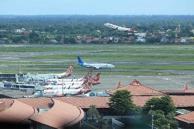 Pesawat Batik Air di Bandara Soekarno Hatta, Jakarta, 2022. TEMPO/Subekti