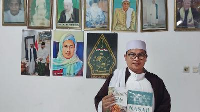 Imaduddin Utsman pengasuh  Pondok Pesantren Salafi Nahdlatul Ulum Cempaka, Kabupaten Tangerang, Banten. Tempo/Muhammad Iqbal