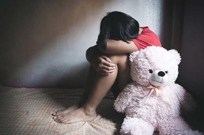 Ilustrasi kekerasan pada anak. Shutterstock