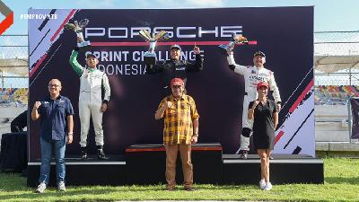 Event Porche Sprint Challenge Indonesia Qualifying, bertempat di Sirkuit Mandalika.