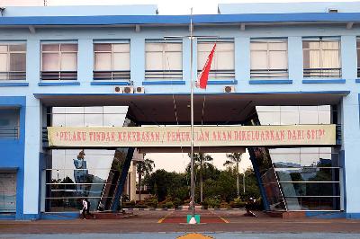 Kampus Sekolah Tinggi Ilmu Pelayaran (STIP) di Marunda, Jakarta Utara. DOk. TEMPO/STR/M. Iqbal Ichsan