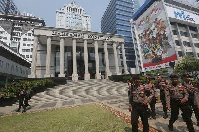 Gedung Mahkamah Konstitusi, Jakarta, 26 Oktober 2023. TEMPO/Subekti.