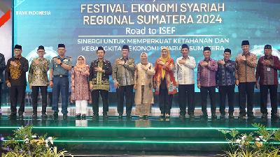 Festival Ekonomi Syariah (FESyar) Sumatera 2024 resmi digelar di Harbour Bay, Batam, Kepulauan Riau, Senin, 27 Mei 2024.