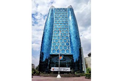 Gedung Kementerian Badan Usaha Milik Negara (BUMN) di Jakarta. TEMPO/ Hilman Fathurrahman W