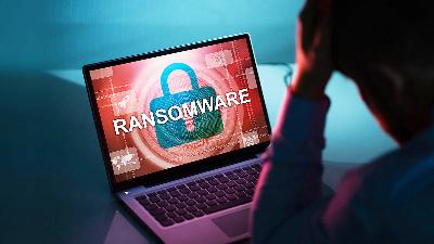 Illustration of Ransomware attack by Shutterstock
