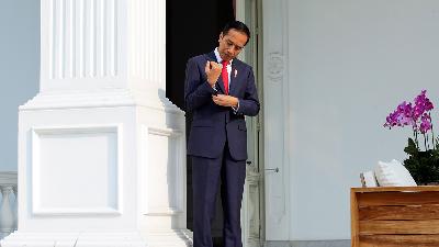 President Joko Widodo at the State Palace, Jakarta, August 19, 2023.
TEMPO/Ijar Karim
