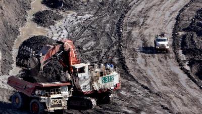 Area tambang batubara PT Kaltim Prima Coal di Kutai Timur, Kalimantan Timur. Tempo/Lourentius EP