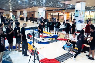 Komunitas Teras Tamiya pada Kejuaraan National Championship Mini4WD Japan Style di Bali, 26 NOvember 2023. Dok. Teras Tamiya