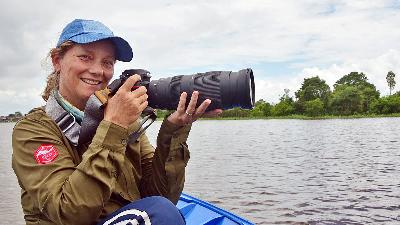 Researcher and YKRASI co-founder, Danielle Kreb. 
Personal Doc.
