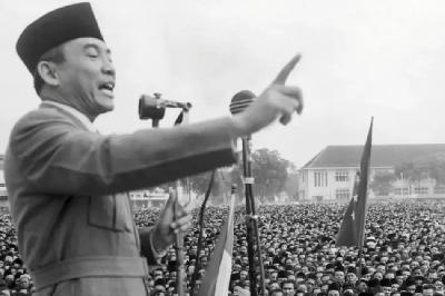 Presiden pertama RI, Soekarno. Dok. Perpustakaan Nasional
