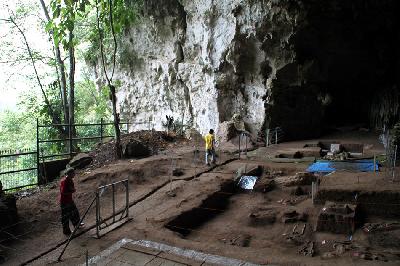 Gua Harimau di Komering Ulu, Sumatera Selatan, 8 Juni 2014. TEMPO/Parliza Hendrawan 