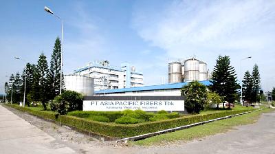 Pabrik PT Asia Pasific Fibers Tbk di Karawang, Jawa Barat. FOTO/asiapacificfibers.com