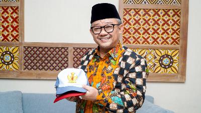 Minister of Primary and Secondary Education Abdul Mu'ti during an interview with Tempo at his office in Jakarta, December 18, 2024. Tempo/Martin Yogi Pardamean