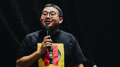 Penampilan Komika Yusril Fahriza, pada 19 Maret 2025. Dok.Pribadi