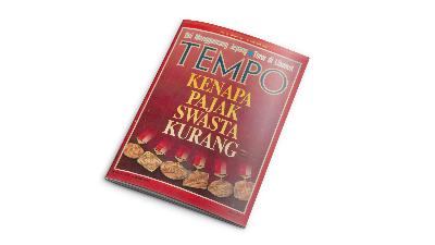 Cover majalah Tempo edisi 12 Agustus 1989. Dok.Tempo