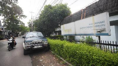 The head office of the Melania Credit Union on Jalan Batik Rengganis, Bandung, West Java, April 24, 2025. Tempo/Prima Mulia
