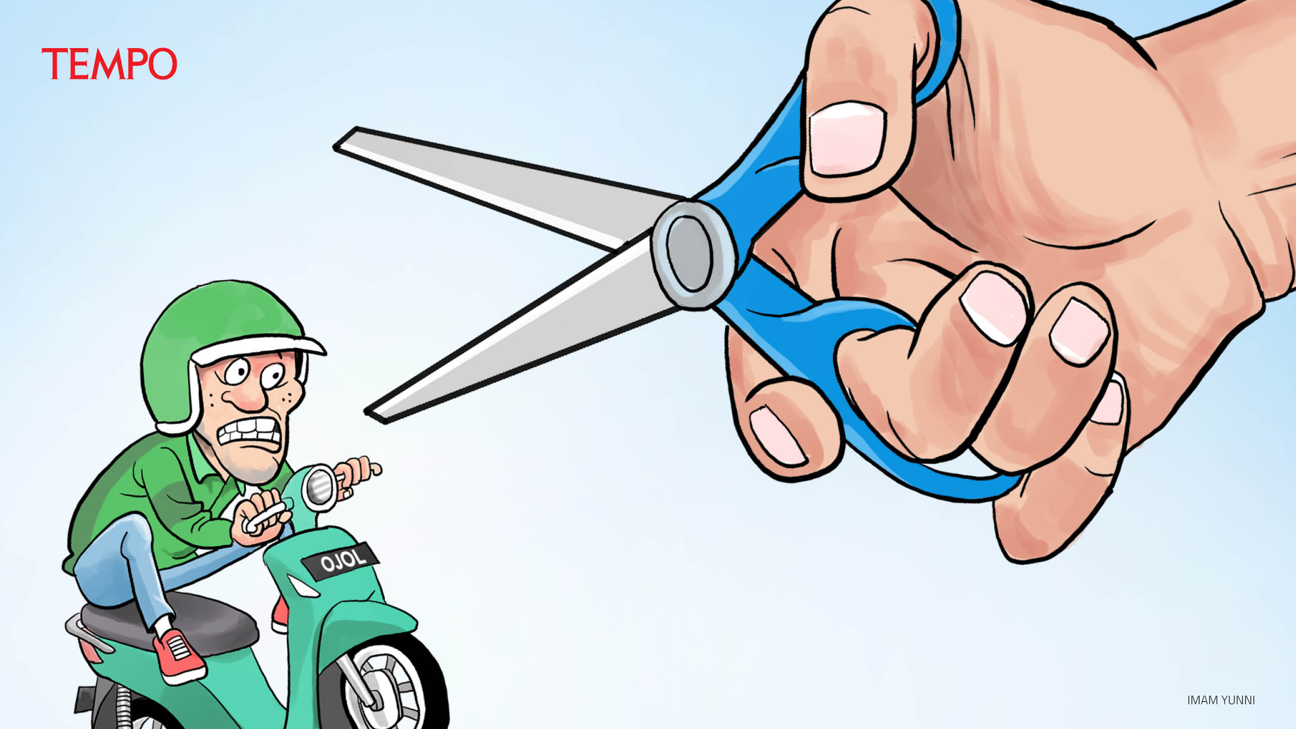Bisnis Ojek Online Melejit. Mengapa Pengemudinya Menjerit?
