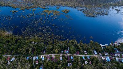 The village affected by PT Nusantara Raya Solusi's concession area in Madara Village, Central Kalimantan, May 8, 2025. Tempo/Tony Hartawan