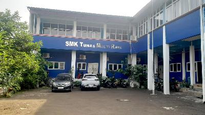 SMK Tunas Multi Raya, Kelurahan Kalimulya, Kecamatan Cilodong, Depok, Jawa Barat. Tempo/Riky Ferdianto