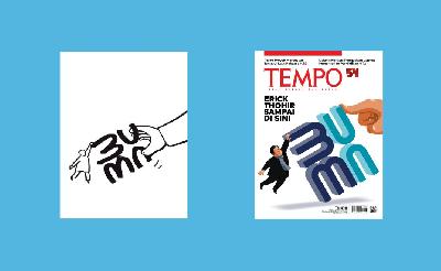 Sampul Tempo Erick Thohir Sampai di Sini