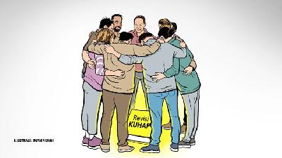 Ilustrasi Kitab Undang-undang Hukum Pidana (KUHAP). Shutterstock