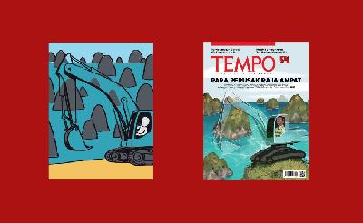 Sampul Tempo Para Perusak Raja Ampat