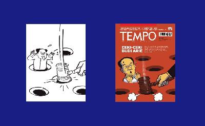 Sampul Tempo Ceki-ceki Budi Arie