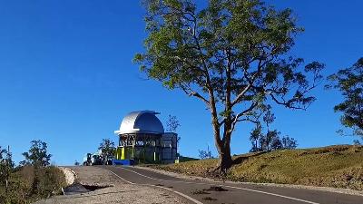 The dome of the Timau National Observatory on the slopes of Mount Timau, East Nusa Tenggara, has been completed. Doc. Thomas Djamaluddin/ORPA-BRIN