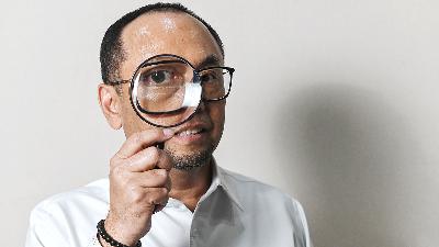Chief of the Financial Transaction Reports and Analysis Center (PPATK) Ivan Yustiavandana at his office in Jakarta, July 31, 2025. Tempo/M Taufan Rengganis