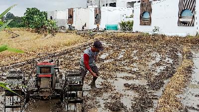 A resort on a former rice field in Pererenan village, Mengwi, Badung, Bali, June 30, 2025. Tempo/Ni Kadek Trisna Cintya Dewi