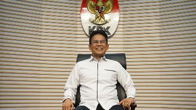 KPK Deputy Chair Johanis Tanak at the KPK Building, Jakarta, August 4, 2025. Tempo/Ilham Balindra