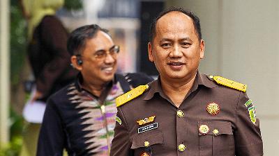 Head of the Attorney General's Office Legal Information Center, Anang Supriatna, at the office of the Attorney General's Office of the Republic of Indonesia, Jakarta, July 16, 2025. Tempo/Martin Yogi Pardamean